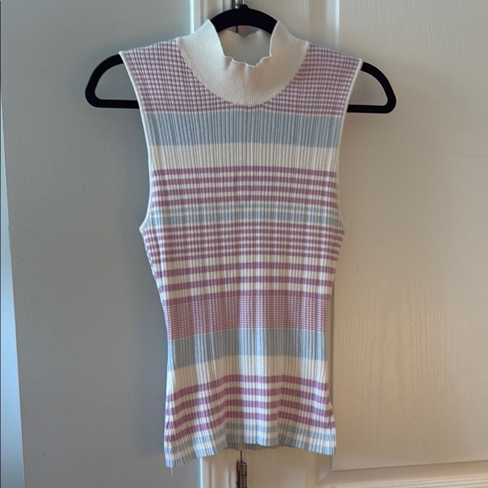 Storia Ribbed Sleeveless Tank Top